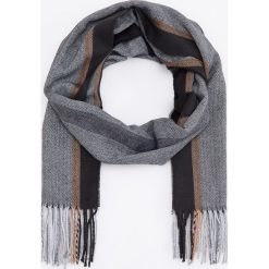 Szalik z frędzlami - Szary. Szaliki marki B'TWIN. Za 49.99 zł.