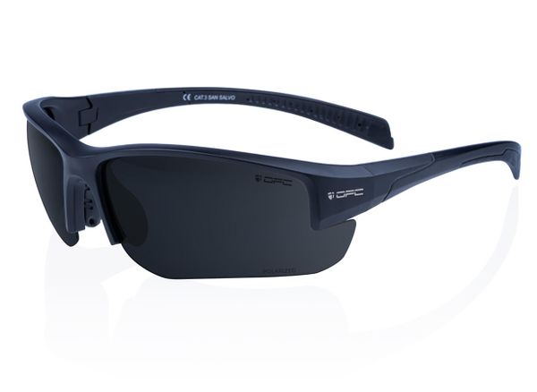 OKULARY PRZECIWSŁONECZNE BIKE SAN SALVO MATT BLACK. Czarne okulary przeciwsłoneczne OPC. Za 199.99 zł.