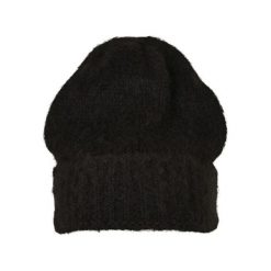 Czapka Akryl. Czarne czapki zimowe FLEXFIT, bez wzorów. Za 75.99 zł.
