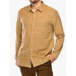 Koszula turystyczna męska Royal Robbins Hempline Spaced L/S. Brązowe koszule ROYAL ROBBINS, l, bez wzorów, bez kołnierzyka, bez ramiączek. Za 366.99 zł.