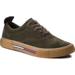 Tenisówki TOMMY JEANS - Oxford City Sneaker EM0EM00149 Forest Night 307. Trampki marki Cropp. Za 399.00 zł.