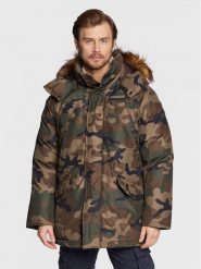 Napapijri Kurtka zimowa Epoch NP0A4GM9 Zielony Regular Fit. Zielone kurtki Napapijri, na zimę, l, bez wzorów, z syntetyku, bez kaptura. Za 959.99 zł.