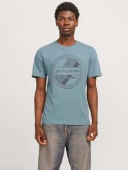 Jack & Jones Koszulka w kolorze błękitnym rozmiar: S. Niebieskie bezrękawniki Jack & Jones, s, bez wzorów, z bawełny, bez kołnierzyka, bez ramiączek. Za 48.62 zł.
