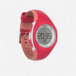 Zegarek do biegania Kalenji W200 S. Brązowe, cyfrowe zegarki KALENJI, plastikowe. Za 39.99 zł.