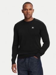 KARL LAGERFELD Sweter 655029 561398 Czarny Slim Fit. Czarne swetry rozpinane KARL LAGERFELD, m, bez wzorów, z bawełny, bez kołnierzyka, bez ramiączek. Za 769.99 zł.