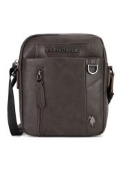 U.S. Polo Assn. Saszetka BIUXT5744MVP Beżowy. Brązowe saszetki i nerki U.S. Polo Assn., bez wzorów, z tworzywa sztucznego. Za 269.99 zł.