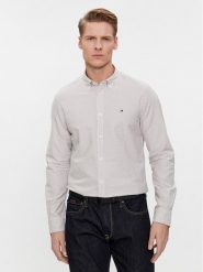 Tommy Hilfiger Koszula Oxford MW0MW33778 Niebieski Slim Fit. Niebieskie koszule Tommy Hilfiger, m, bez wzorów, z bawełny, bez kołnierzyka, bez ramiączek. Za 289.99 zł.
