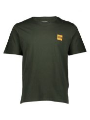 Jack & Jones Koszulka "Brandy" w kolorze khaki rozmiar: M. Brązowe bezrękawniki Jack & Jones, m, bez wzorów, z bawełny, bez kołnierzyka, bez ramiączek. Za 43.99 zł.