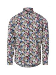 Nils Sundström Koszula męska Mężczyźni Modern Fit Bawełna niebieski|zielony|wielokolorowy, L. Niebieskie koszule Nils Sundström, l, bez wzorów, z bawełny, bez kołnierzyka, bez ramiączek. Za 279.95 zł.