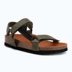 Sandały Scholl Heaven Ad Med. Zielone sandały Scholl, z materiału, bez zapięcia. Za 369.99 zł.