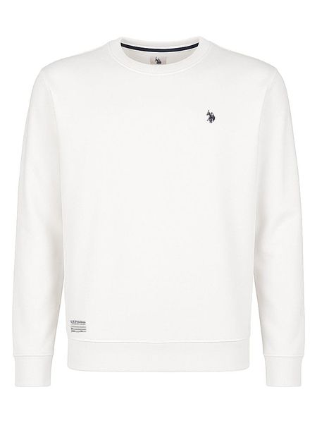 U.S. Polo Assn. Bluza w kolorze białym rozmiar: L. Białe bluzy U.S. Polo Assn., l, bez wzorów, z bawełny, bez kaptura. Za 148.61 zł.
