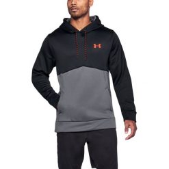 Under Armour Bluza męska AF ICON SOLID PO HOOD czarno-szara r. XL (1280729-003). Bluzy bez kaptura marki Under Armour. Za 177.00 zł.
