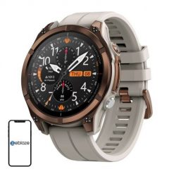 Smartwatch Zeblaze Stratos 4 Pro (brązowy). Brązowe zegarki smartwatch Zeblaze, bez wzorów. Za 409.00 zł.