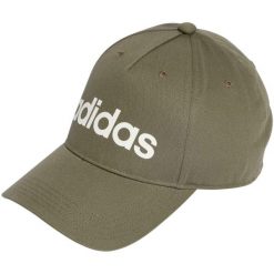 Czapka z daszkiem adidas Daily Cap. Zielone czapki z daszkiem Adidas, bez wzorów, z materiału. Za 59.00 zł.
