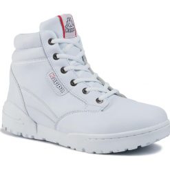 Trekkingi KAPPA - Bonfire Lf 242779 White 1010. Białe buty trekkingowe Kappa, bez wzorów, z materiału, bez zapięcia. Za 159.00 zł.