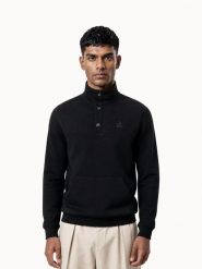 Bluza Le Coq Sportif Essential LF. Czarne bluzy bez kaptura le coq sportif, l, bez wzorów, z materiału, bez kaptura. Za 403.00 zł.
