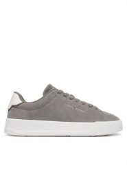 Tommy Hilfiger Sneakersy Th Court Core Suede FM0FM05716 Szary. Szare buty sportowe casual Tommy Hilfiger, bez wzorów, ze skóry, bez zapięcia. Za 449.99 zł.
