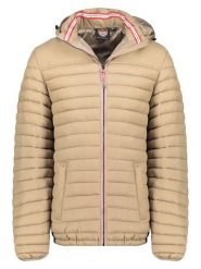 ANAPURNA Kurtka pikowana "Adalmana" w kolorze beżowym rozmiar: S. Brązowe kurtki ANAPURNA, s, bez wzorów, bez kaptura. Za 173.99 zł.