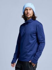 Bluza narciarska - Męska - Arctic 2.0 - Marynarka wojenna. Niebieskie bielizna termoaktywna POEDERBAAS, m, bez wzorów, z elastanu, militarne. Za 177.72 zł.