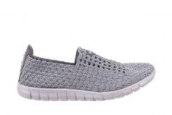 Półbuty Rock Arbatax MEN Light Ash 18, Szary, Materiał - 46. Szare eleganckie półbuty Rock Spring, bez wzorów, z materiału, bez obcasa, bez zapięcia. W wyprzedaży za 89.10 zł.