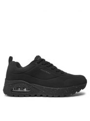 Skechers Sneakersy Uno Rugged 183048 Czarny. Czarne buty sportowe casual Skechers, bez wzorów, ze skóry, bez zapięcia. Za 379.99 zł.