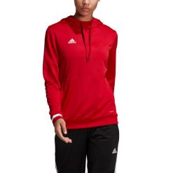Bluza piłkarska adidas Team 19 Hoody W DX7338. Białe bluzy Adidas, xs, bez wzorów, bez kaptura. Za 81.00 zł.