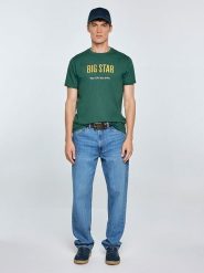 BIG STAR Koszulka "Bruno" w kolorze zielonym rozmiar: XL. Zielone bezrękawniki BIG STAR, xl, bez wzorów, z bawełny, bez kołnierzyka, bez ramiączek. Za 61.46 zł.