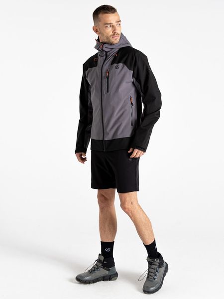 Dare 2b Kurtka przeciwdeszczowa "Torrek II" w kolorze czarno-szarym rozmiar: XL. Czarne kurtki outdoor i hardshell Dare 2B, m, bez wzorów, bez kaptura. Za 160.33 zł.