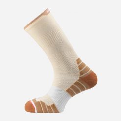 Skarpety trekkingowe MILLET Parmelan Crew Socks czarne. Brązowe skarpety Millet, bez wzorów, z dzianiny. Za 89.00 zł.