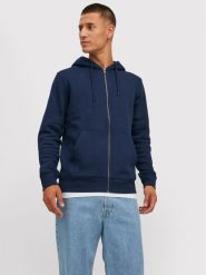 Jack&Jones Bluza Star 12210830 Granatowy Regular Fit. Niebieskie bluzy Jack&Jones, m, bez wzorów, z bawełny, bez kaptura. Za 149.99 zł.