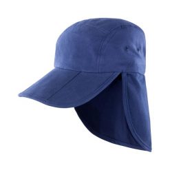 Składana Czapka Legionisty. Niebieskie czapki z daszkiem RESULT HEADWEAR, bez wzorów, z bawełny. Za 45.99 zł.
