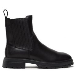 Sztyblety Vagabond Shoemakers. Czarne botki sznurowane Vagabond Shoemakers, bez wzorów, bez obcasa, bez zapięcia. Za 819.99 zł.