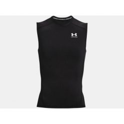 Dżersej bez rękawów Under Armour. Białe bielizna termoaktywna Under Armour, m, bez wzorów, z dżerseju, bez ramiączek. Za 196.50 zł.