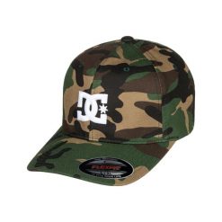 Czapka Flexfit® dla Mężczyzn CAP STAR 2 Zielony. Zielone czapki z daszkiem DC Shoes, bez wzorów, z bawełny. Za 149.99 zł.