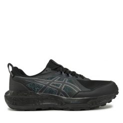 Buty do biegania Asics. Czarne buty do biegania ASICS, bez wzorów, bez zapięcia, do biegania. Za 459.99 zł.