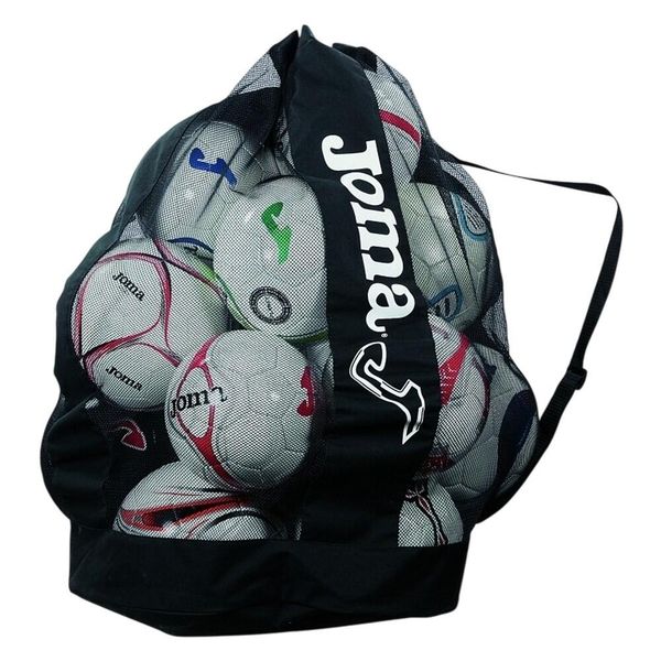 Torba Na Piłki Drużynowe. Czarne torby na ramię Joma, bez wzorów, z materiału, na ramię, bez dodatków. Za 216.99 zł.
