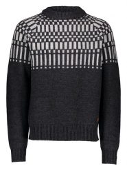 Bergans Wełniany sweter w kolorze czarnym rozmiar: XXL. Czarne swetry nierozpinane Bergans, xxl, bez wzorów, z wełny, bez kołnierzyka, bez ramiączek. Za 301.64 zł.