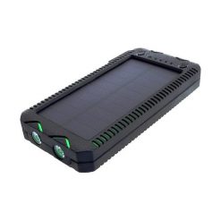 PowerNeed S12000G ładowarka solarna 12000mAh z latarką LED- szybka wysyłka!. Powerbanki PowerNeed. Za 119.99 zł.