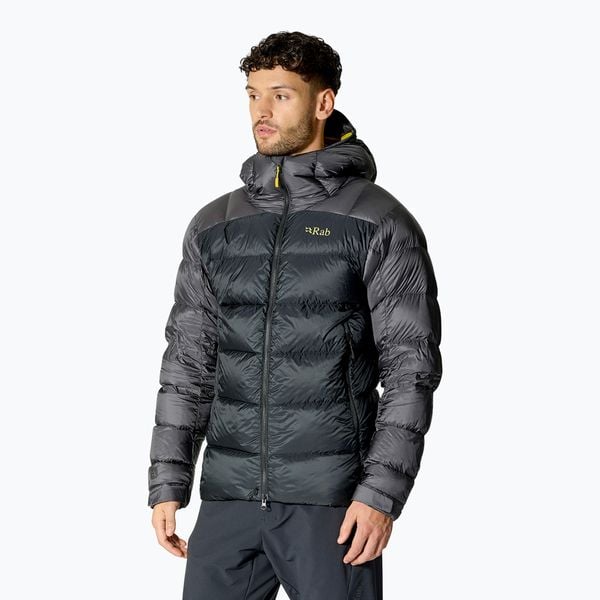 Kurtka puchowa męska Rab Neutrino Pro Hoody. Szare kurtki RAB, m, bez wzorów, z puchu, bez kaptura. Za 1,299.00 zł.