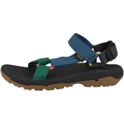 Buty do chodzenia męskie Teva Hurricane Xlt2. Niebieskie buty trekkingowe Teva, bez wzorów, z materiału, bez zapięcia, trekkingowe. Za 313.00 zł.