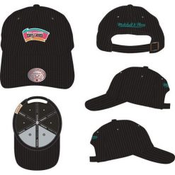 Czapka z daszkiem Toronto Raptors NBA Classic Script 110. Brązowe czapki z daszkiem Mitchell & Ness, bez wzorów. Za 198.50 zł.