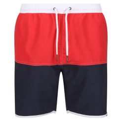 Męskie Szorty Kąpielowe Benicio. Czerwone szorty Regatta, l, bez wzorów, sportowe. Za 54.99 zł.