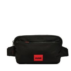 Nerka HUGO. Czarne saszetki i nerki Hugo, bez wzorów. Za 399.99 zł.