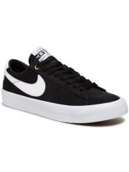Nike Sneakersy Sb Zoom Blazer Low Pro Gt DC7695 002 Czarny. Czarne buty sportowe casual Nike, bez wzorów, z materiału, bez zapięcia. Za 359.99 zł.