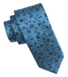 Elegancki i Modny Męski Krawat - Angelo di Monti - Kwiaty na Niebieskim Tle. Niebieskie krawaty i muchy Angelo di Monti, bez wzorów, z tkaniny. Za 45.00 zł.