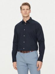Jack&Jones Koszula Pierre 12270085 Granatowy Relaxed Fit. Niebieskie koszule Jack&Jones, m, bez wzorów, z bawełny, bez kołnierzyka, bez ramiączek. Za 79.99 zł.