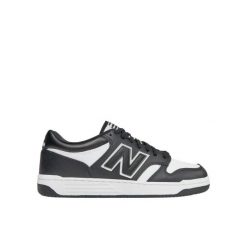 Buty do chodzenia męskie New Balance 480. Białe buty sportowe casual New Balance, bez wzorów, ze skóry, bez zapięcia. Za 399.00 zł.
