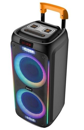 Denver TSP-456 Głośnik imprezowy Czarny 60 W. Czarne głośniki przenośne Denver. Za 630.99 zł.