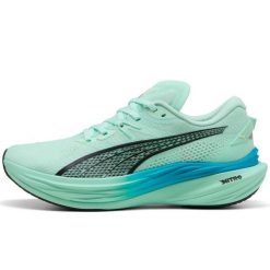 Buty Do Biegania Puma Deviate Nitro 3 Dorośli. Zielone buty do biegania Puma, bez wzorów, bez zapięcia, do biegania. Za 577.99 zł.