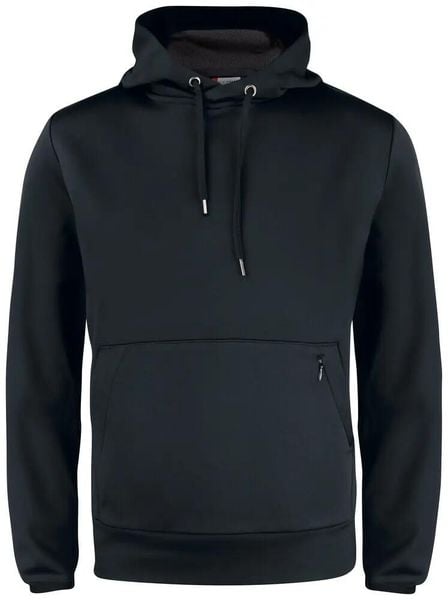 Clique Oakdale męska bluza z kapturem z poliestru. Czarne bluzy z kapturem CLIQUE, m, bez wzorów, z kapturem. Za 233.33 zł.